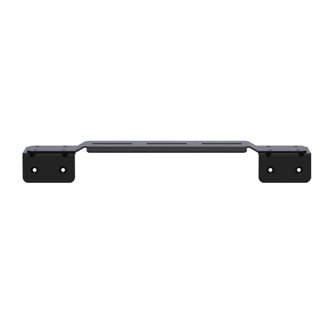 BB96RHB – ARC LIGHTING Warning Light Mount, For Headache Rack Mount Type B Black Stainless Steel With Back Plate/ Scr...